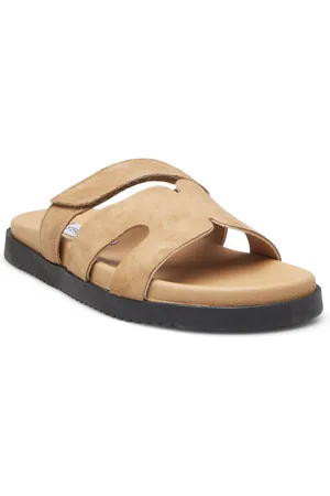 Steve Madden Missile-E Sandal Flade Sandaler Beige