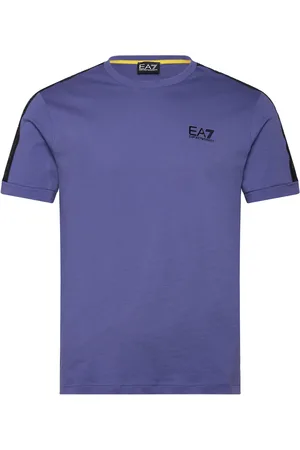 EA7 T-Shirt Tops T-Kortærmet Skjorte Blue