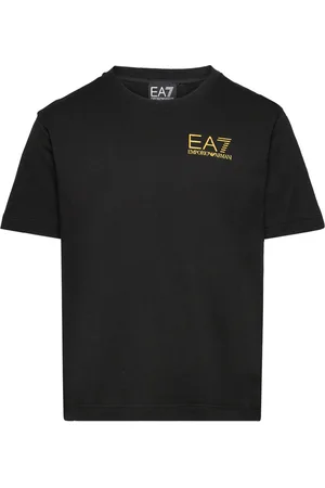 EA7 T-Shirt Tops T-Kortærmet Skjorte Black