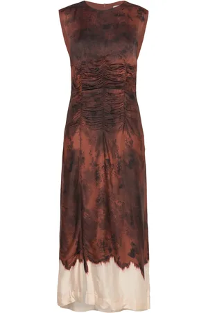 Copenhagen Muse Cmsabina-Dress Maxikjole Festkjole Brown