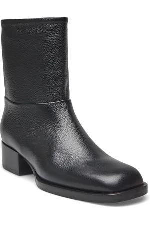 Dear Frances Cade Boot Shoes Boots Ankle Boots Ankle Boots With Heel Black