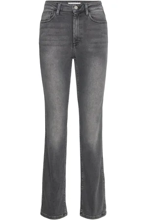 Gestuz Albiagz Mw Straight Jeans Bottoms Jeans Straight-regular Black