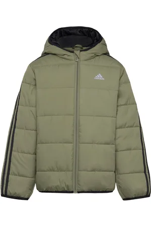 adidas J Ess 3S Pad Foret Jakke Green