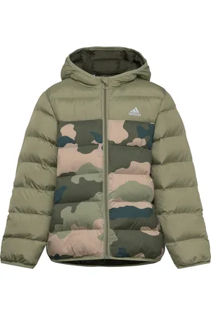 adidas J Sd Aop Jkt Foret Jakke Khaki Green