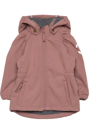Mikk-Line Softshell Jacket Recycled Outerwear Softshells Softshell Jackets Pink