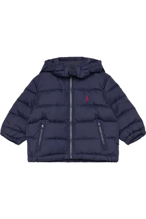 Ralph Lauren Ripstop Hooded Down Jacket Foret Jakke Navy