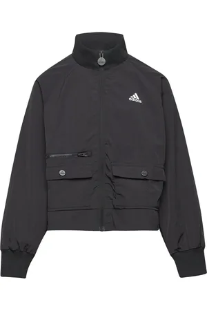 adidas J Jam Wv Jkt Outerwear Jackets & Coats Quilted Jackets Black