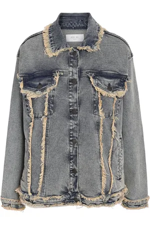Noisy May Nmjenice L/S Jacket Acid Az392Mb Fwd Jakke Denimjakke Blue