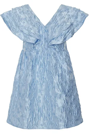 Y.A.S Mari Sl Dress - D2D Kort Kjole Blue