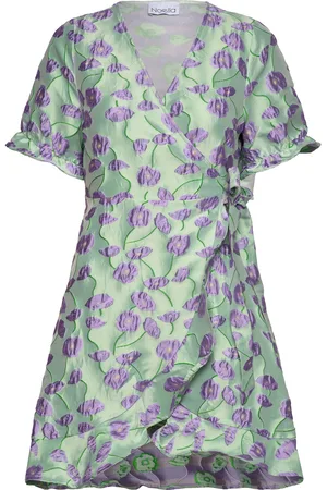 Noella Alicante Dress Kort Kjole Green