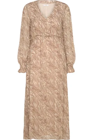Claire Woman Desteny - Dress Knælang Kjole Beige