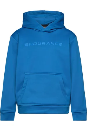 Endurance Glane Jr. Hoody Tops Sweatshirts & Hoodies Hoodies Blue