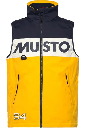 MUSTO 64 Pl Gilet Vest Yellow