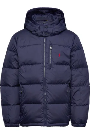Ralph Lauren Ripstop Down Hooded Jacket Foret Jakke Navy