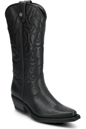 Steve Madden Wishley Boot Shoes Boots Cowboy Boots Black