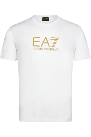 EA7 T-Shirt Tops T-Kortærmet Skjorte White
