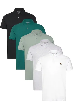 Abercrombie & Fitch Anf Mens Knits Tops Polos Short-sleeved White
