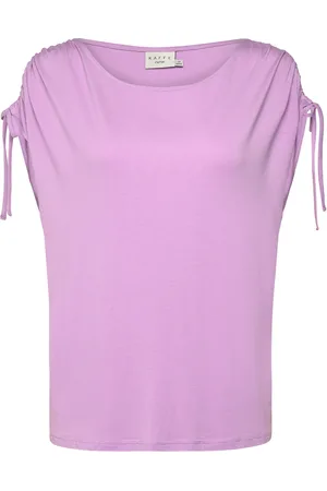 Kaffe Kcnanja Jersey Top Tops T-shirts & Tops Sleeveless Pink