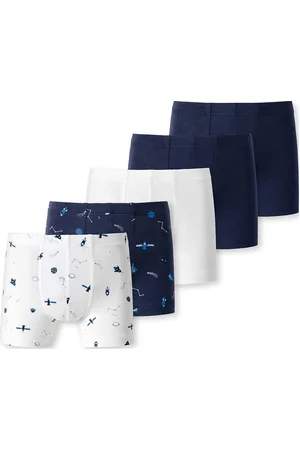 Schiesser Shorts Night & Underwear Underwear Underpants Navy