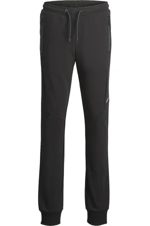 JACK & JONES Jpstwill Jjfusion Sweat Pnts Nb Noos Jnr Bottoms Sweatpants Black Jack & J S