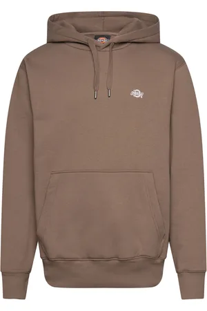 Dickies Summerdale Hoodie Tops Sweatshirts & Hoodies Hoodies Brown