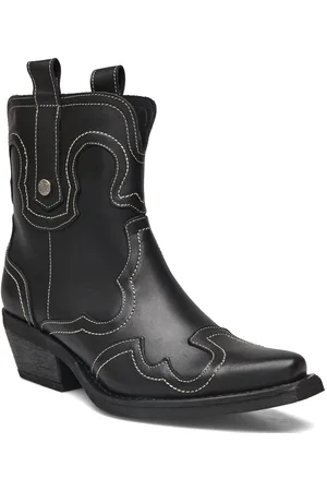 Steve Madden Waynoa Boot Shoes Boots Cowboy Boots Black