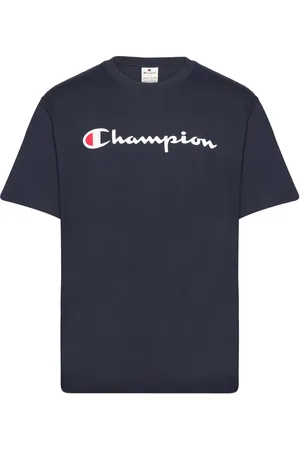 Champion Ss Tee Sport T-Kortærmet Skjorte Navy