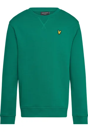 Lyle & Scott Crew Neck Sweatshirt Tops Sweatshirts & Hoodies Sweatshirts Green