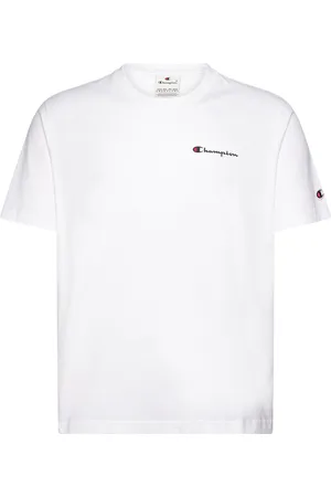 Champion Ss Tee Tops T-Kortærmet Skjorte White