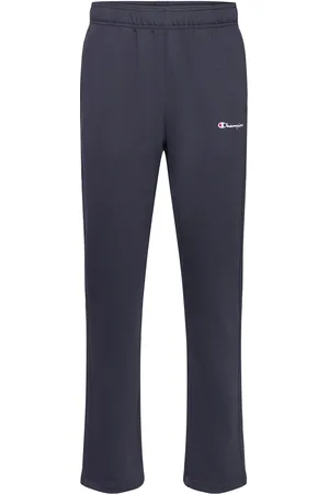 Champion Straight Hem Pants Bottoms Sweatpants Navy