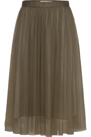 Ida Sjöstedt Flawless Skirt Designers Knee-length & Midi Khaki Green