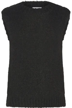 Noella Kala Knit Vest Vests Knitted Vests Black
