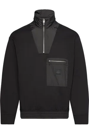 Armani Exchange Sweatshirt Tops Sweatshirts & Hoodies Sweatshirts Black