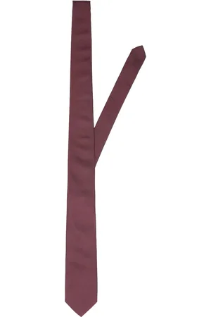 SELECTED Slhpeter Structure Tie Noos Slips Burgundy