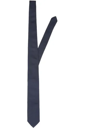 SELECTED Slhpeter Structure Tie Noos Slips Navy