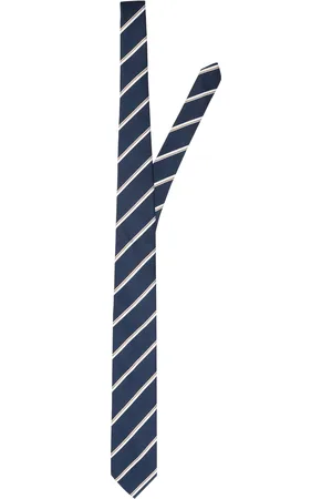 SELECTED Slhlane Stripe Tie Noos Slips Navy