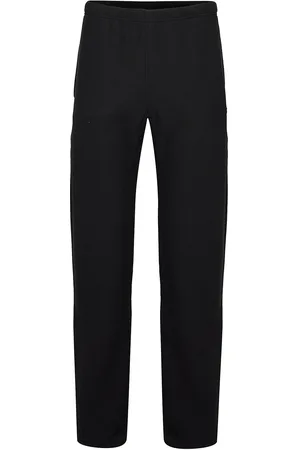 Champion Elastic Cuff Pants Bottoms Sweatpants Black