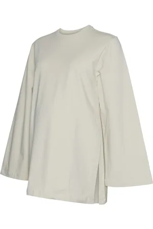 Mama;licious Mlsine Ls Sweat Top 2F Tops Sweatshirts & Hoodies Sweatshirts Cream
