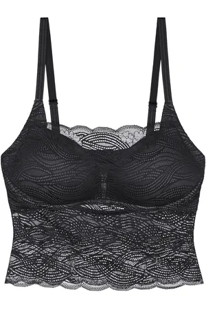 Triumph Lift Smart Bustier Lingerie Bras & Tops Soft Bras Bralette Black
