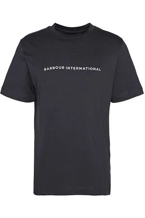 Barbour B.intl Motored T-Shirt Designers T-Kortærmet Skjorte Black