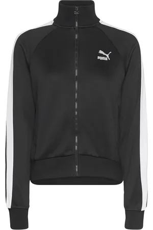 PUMA Iconic T7 Track Jacket Pt Sport Women Sport Clothing Sport Sweatshirts & Hoodies Sport Sweatshirts Black