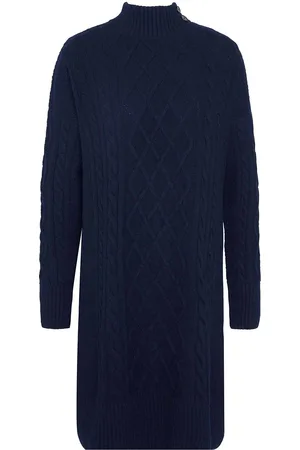 Barbour Clarence Dress Kort Kjole Navy