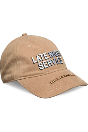 Les Deux Late Night Service Dad Cap Accessories Headwear Caps Brown