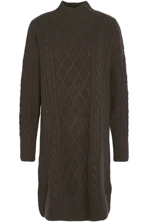 Barbour Clarence Dress Kort Kjole Khaki Green