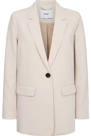 Numph Nuronja Blazer Blazers Single Breasted Blazers Beige
