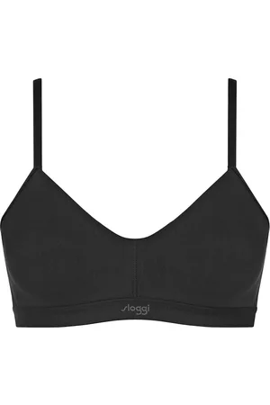 Sloggi Ever Ease P Lingerie Bras & Tops Soft Bras Bralette Black