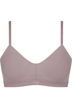 Sloggi Ever Ease P Lingerie Bras & Tops Soft Bras Bralette Grey