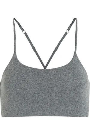 GIRLFRIEND COLLECTIVE Float Juliet Strappy Bra Sport Women Sport Clothing Sport Bras - All Grey