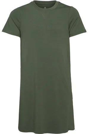 JBS of Denmark Jbs Of Dk Girls Ss Nightdress Night & Underwear Pyjamas Nightdresses Khaki Green