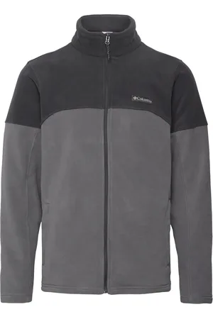 Columbia Basin Trail Iii Full Zip Sport Sweatshirts & Hoodies Fleeces & Midlayers Grey